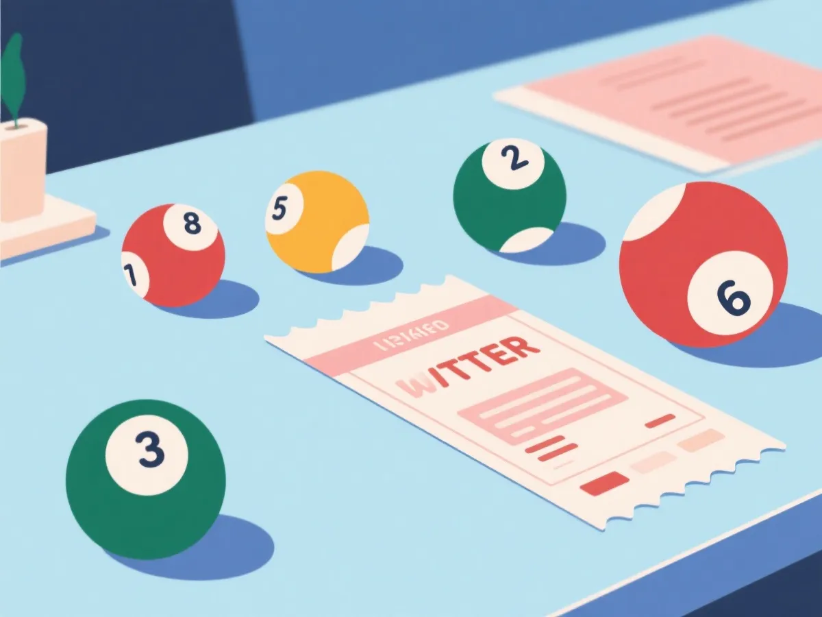 彩票规则与号码示意图