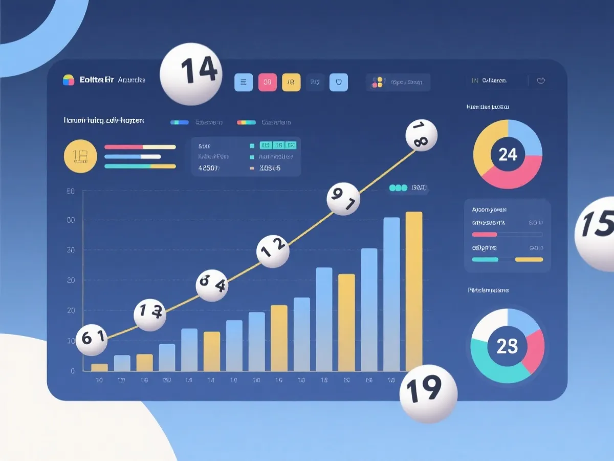 双色球开奖结果与历史走势查询示意图