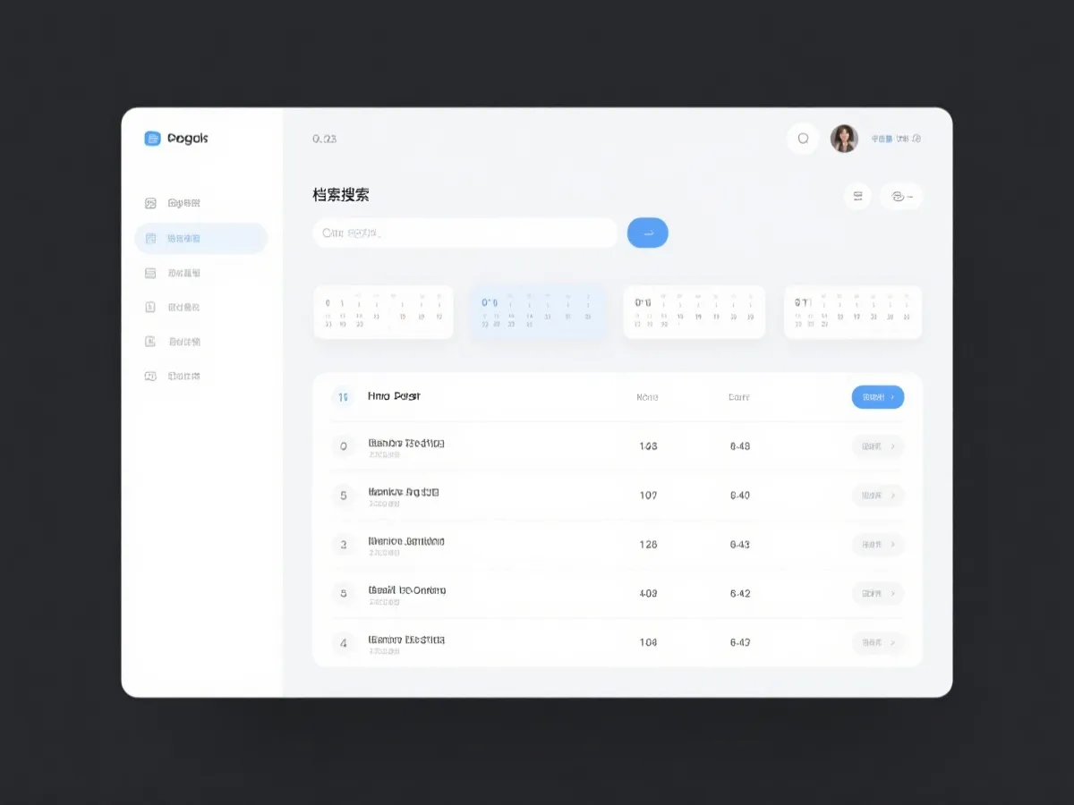 双色球历史记录查询界面示意图